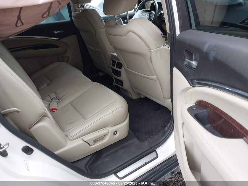 2017 Acura Mdx VIN: 5FRYD4H33HB001815 Lot: 37649345