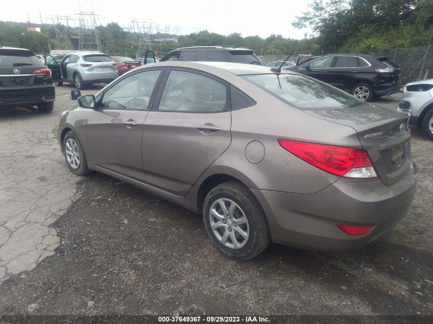 2014 Hyundai Accent Gls VIN: KMHCT4AE4EU661399 Lot: 37649367