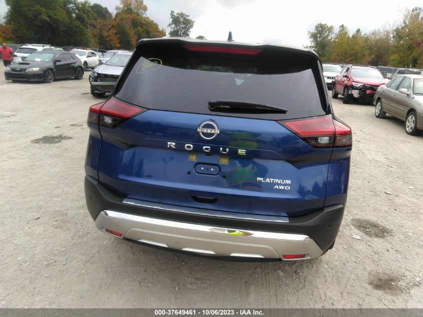 2023 Nissan Rogue Platinum VIN: JN8BT3DD1PW303895 Lot: 37649461