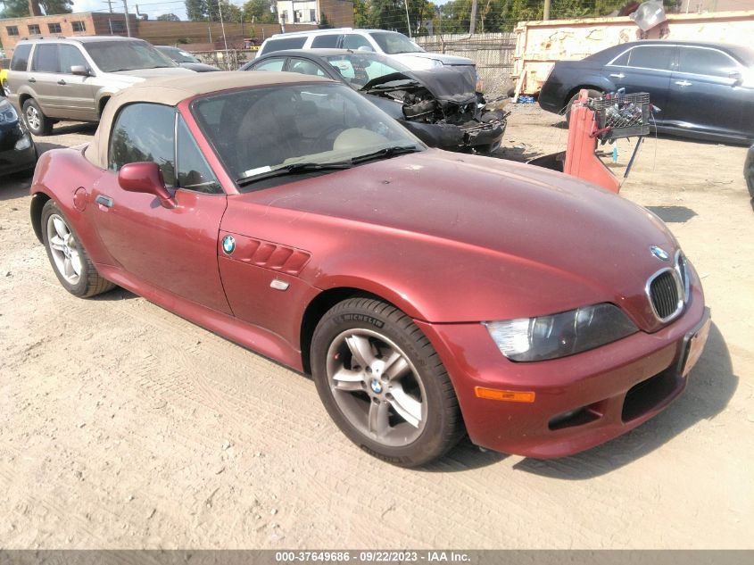 WBACN334X1LM02359 2001 BMW Z3 2.5I