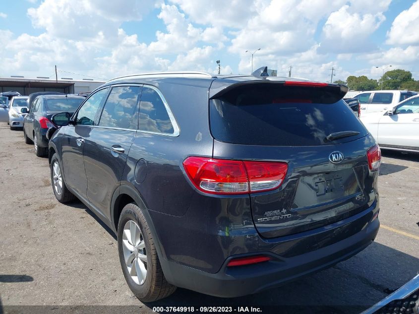 2017 Kia Sorento Lx V6 VIN: 5XYPG4A50HG286000 Lot: 37649918