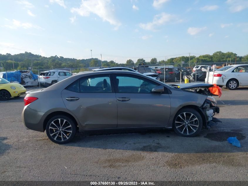 2017 Toyota Corolla Se VIN: 5YFBURHE7HP616670 Lot: 37650130