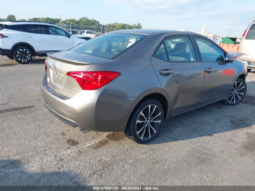 2017 Toyota Corolla Se VIN: 5YFBURHE7HP616670 Lot: 37650130