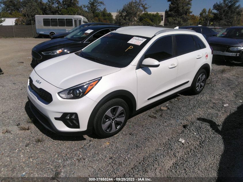 2022 Kia Niro Lx VIN: KNDCB3LC1N5533211 Lot: 37650244