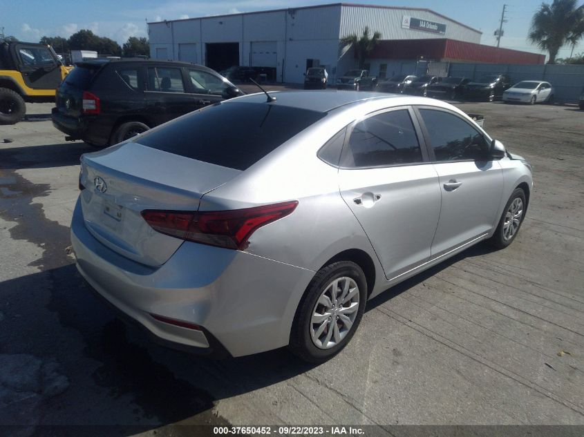 2018 Hyundai Accent Se VIN: 3KPC24A37JE006071 Lot: 37650452