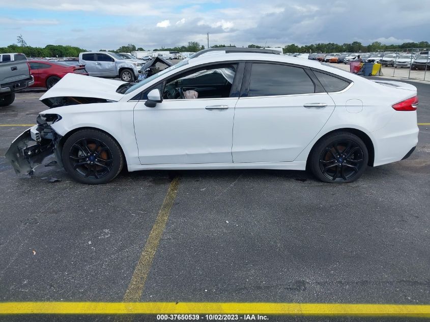 2019 Ford Fusion Se VIN: 3FA6P0HD5KR280844 Lot: 37650539