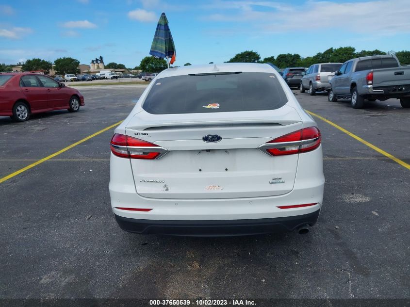 2019 Ford Fusion Se VIN: 3FA6P0HD5KR280844 Lot: 37650539