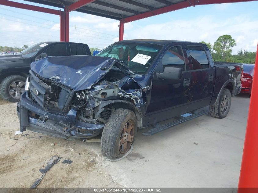 2004 Ford F-150 Xlt/Lariat/Fx4 VIN: 1FTPW14504KC16093 Lot: 37651244