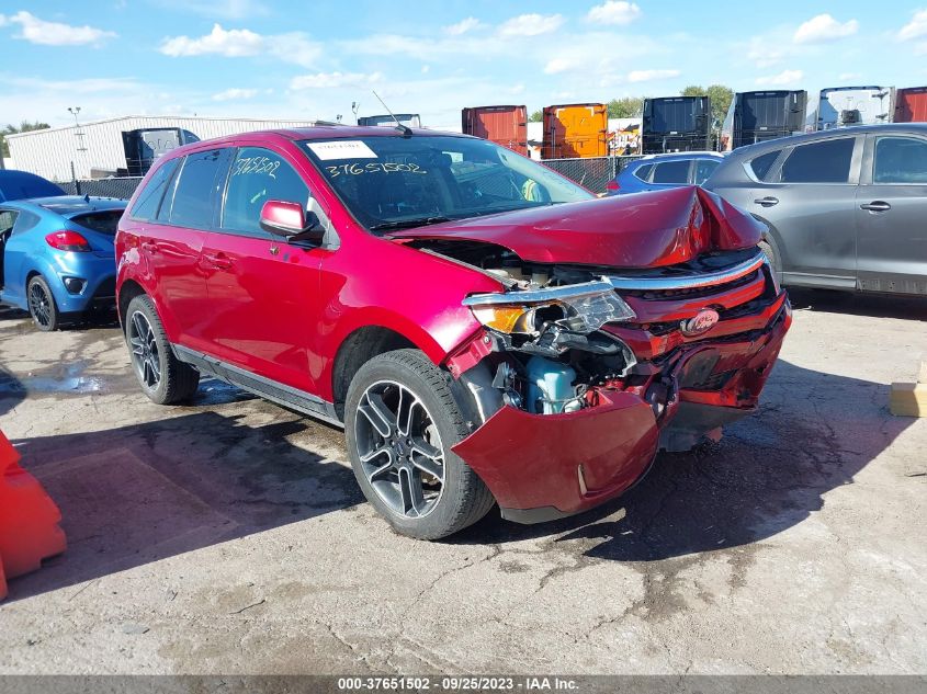 2013 Ford Edge Sel VIN: 2FMDK3JC7DBC88461 Lot: 37651502