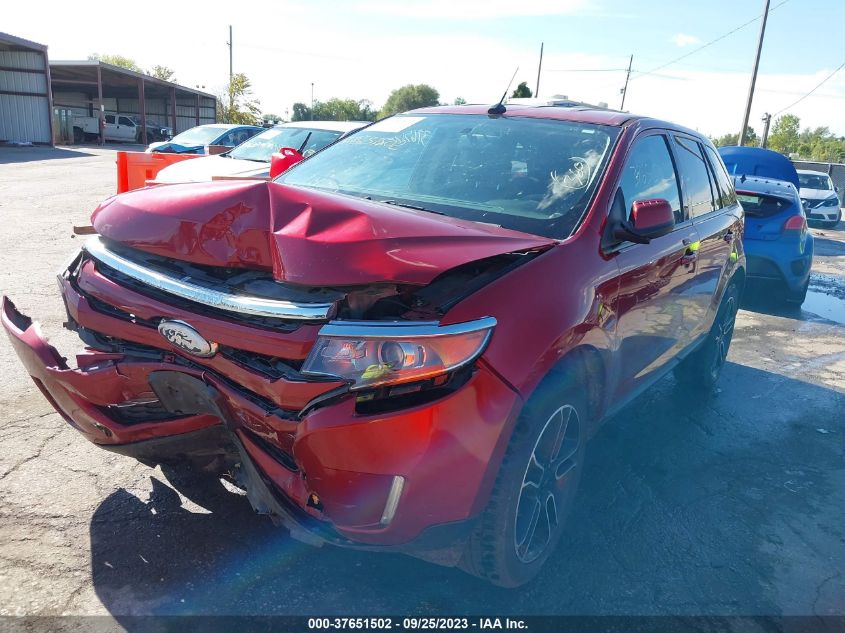 2013 Ford Edge Sel VIN: 2FMDK3JC7DBC88461 Lot: 37651502