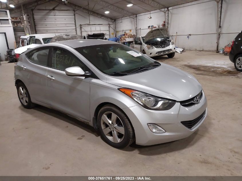 2013 Hyundai Elantra Gls VIN: 5NPDH4AE0DH250486 Lot: 37651761