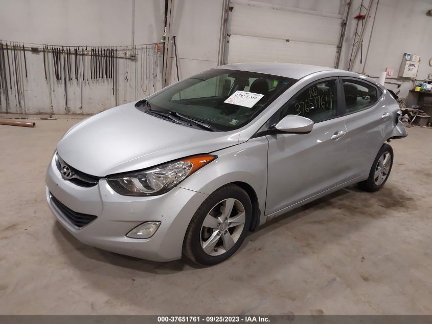 2013 Hyundai Elantra Gls VIN: 5NPDH4AE0DH250486 Lot: 37651761