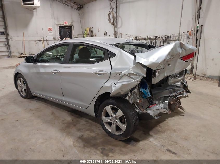 2013 Hyundai Elantra Gls VIN: 5NPDH4AE0DH250486 Lot: 37651761