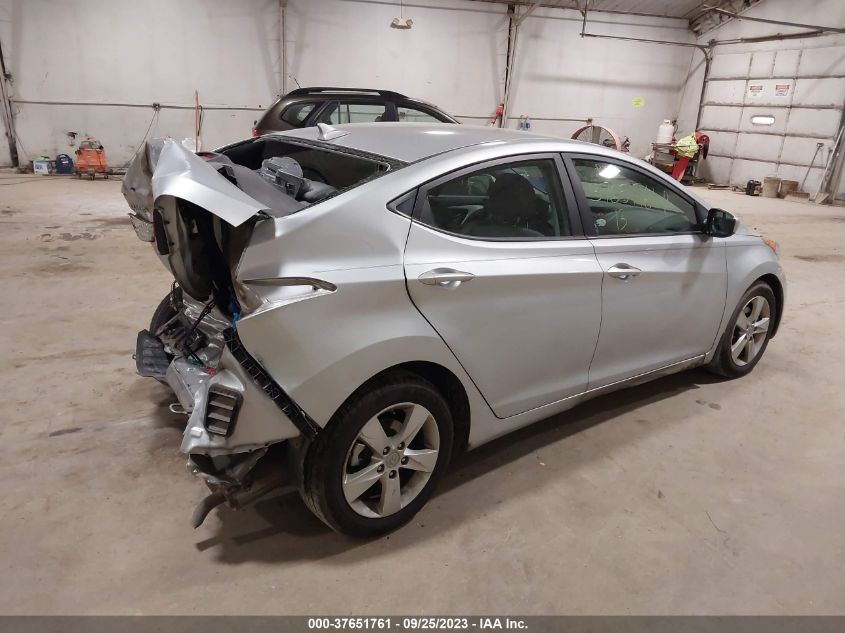 2013 Hyundai Elantra Gls VIN: 5NPDH4AE0DH250486 Lot: 37651761