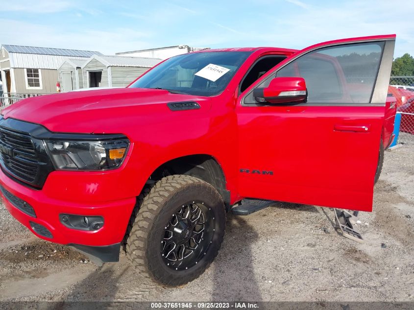 2020 Ram 1500 Big Horn 4X4 5'7" Box VIN: 1C6SRFFT0LN285672 Lot: 37651945