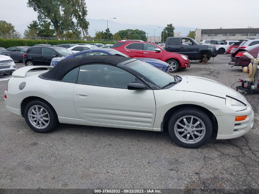 2002 Mitsubishi Eclipse Gs VIN: 4A3AE45G02E078168 Lot: 37652032