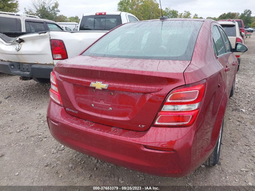 2018 Chevrolet Sonic Lt Auto VIN: 1G1JD5SG0J4127026 Lot: 37653379