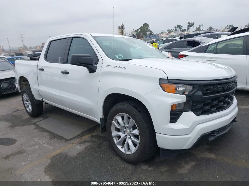 2022 Chevrolet Silverado 1500 2Wd Short Bed Custom VIN: 3GCPABEK7NG528445 Lot: 37654647