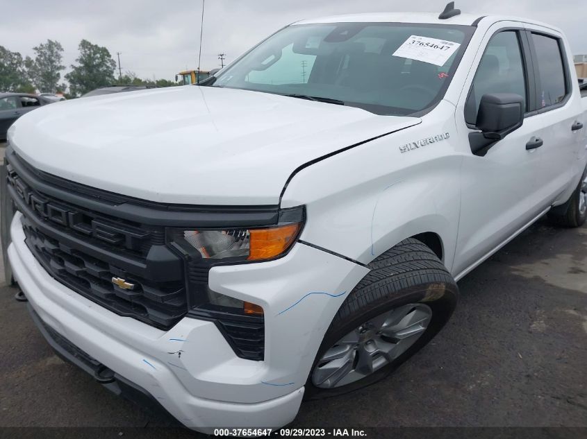 2022 Chevrolet Silverado 1500 2Wd Short Bed Custom VIN: 3GCPABEK7NG528445 Lot: 37654647