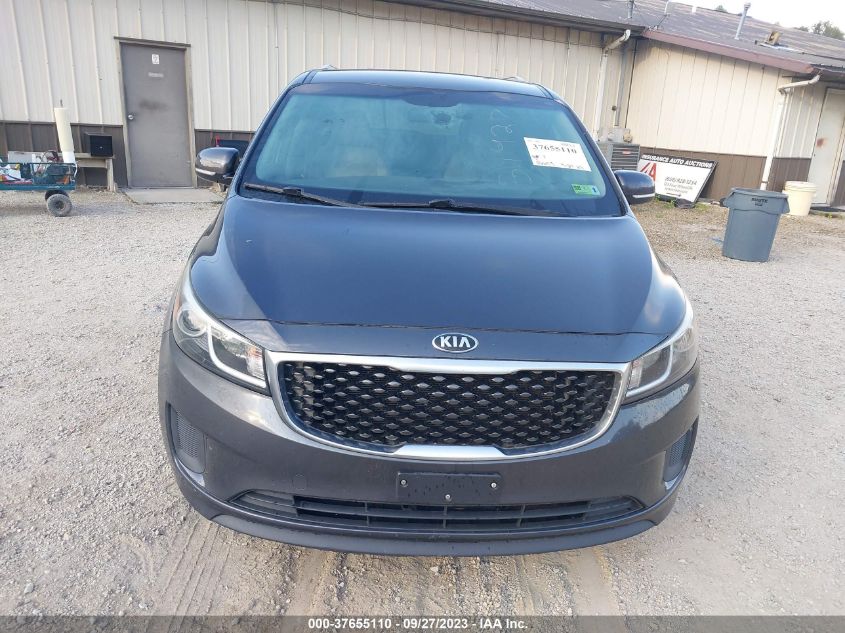 2016 Kia Sedona Lx VIN: KNDMB5C11G6090554 Lot: 37655110