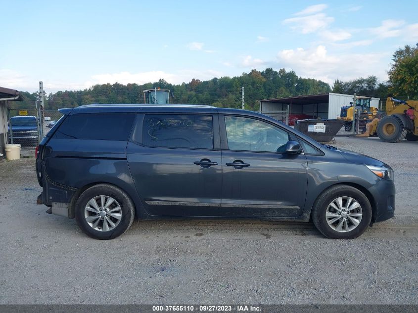 2016 Kia Sedona Lx VIN: KNDMB5C11G6090554 Lot: 37655110