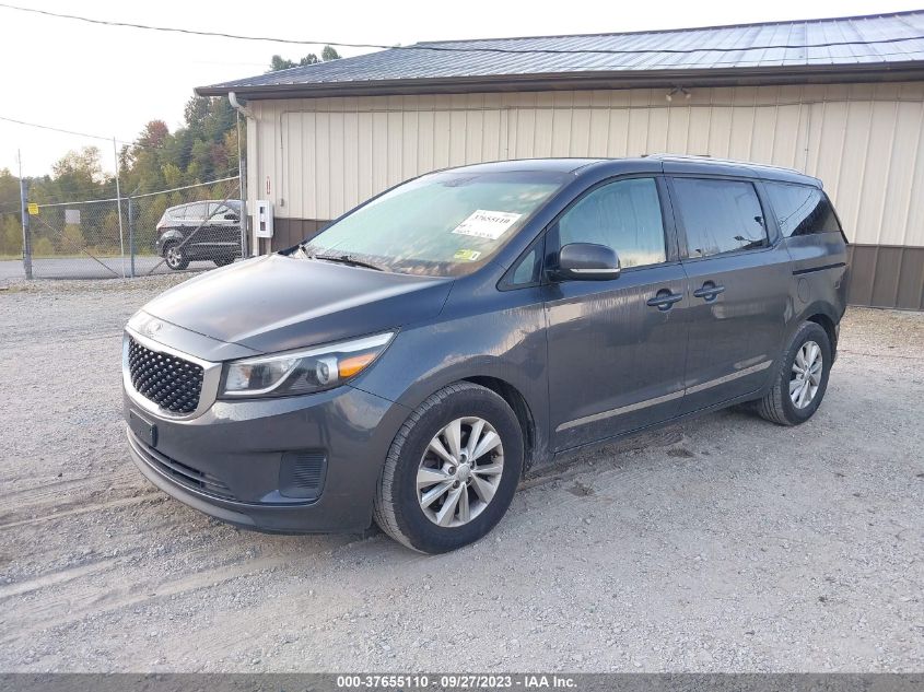 2016 Kia Sedona Lx VIN: KNDMB5C11G6090554 Lot: 37655110