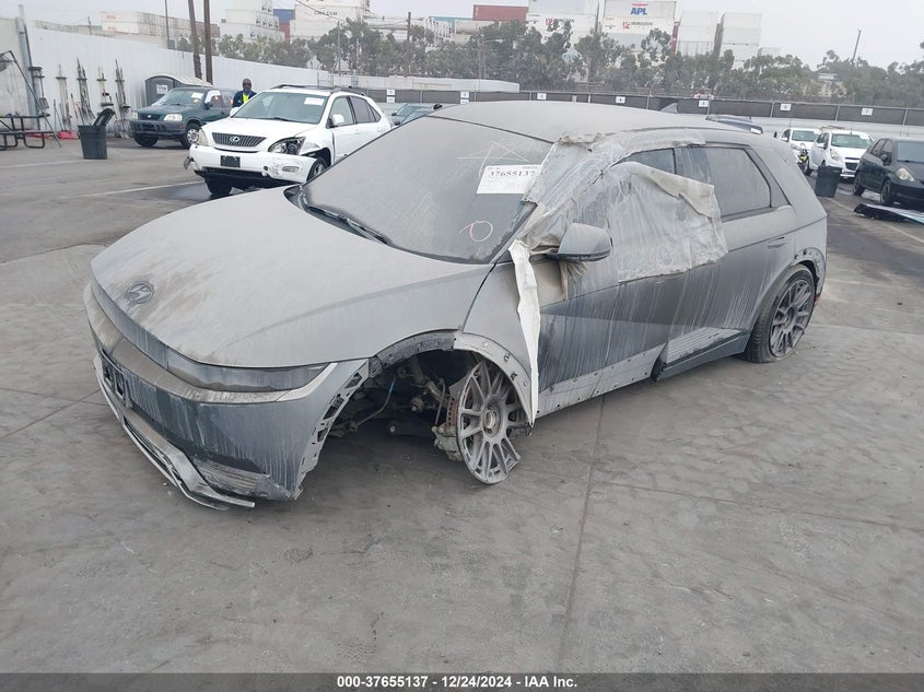 Vin: km8kn4ae8nu089761, lot: 38134055, hyundai ioniq 5 sel 20222