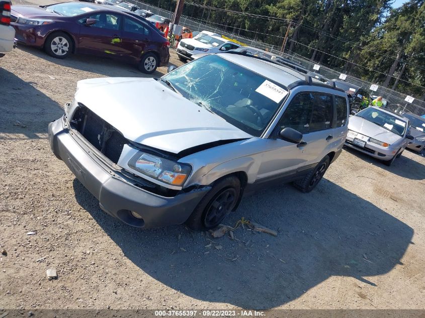 2003 Subaru Forester X VIN: JF1SG63663H727808 Lot: 37655397