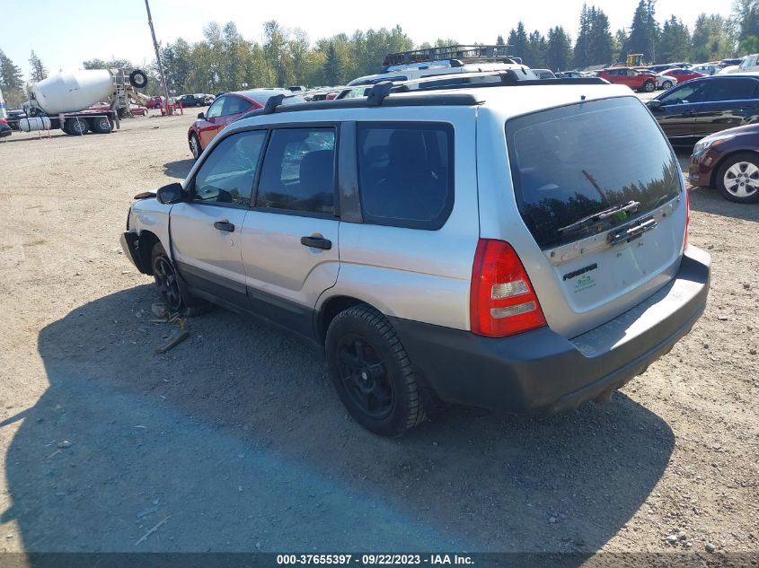 2003 Subaru Forester X VIN: JF1SG63663H727808 Lot: 37655397