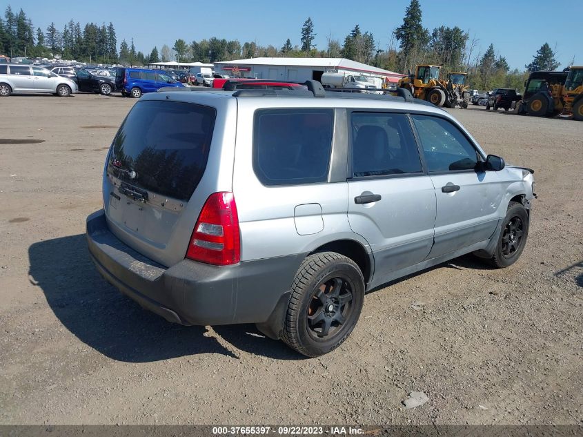 2003 Subaru Forester X VIN: JF1SG63663H727808 Lot: 37655397