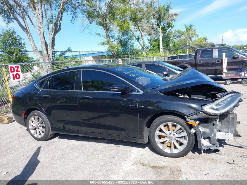 2016 Chrysler 200 C VIN: 1C3CCCCG3GN123002 Lot: 37655429