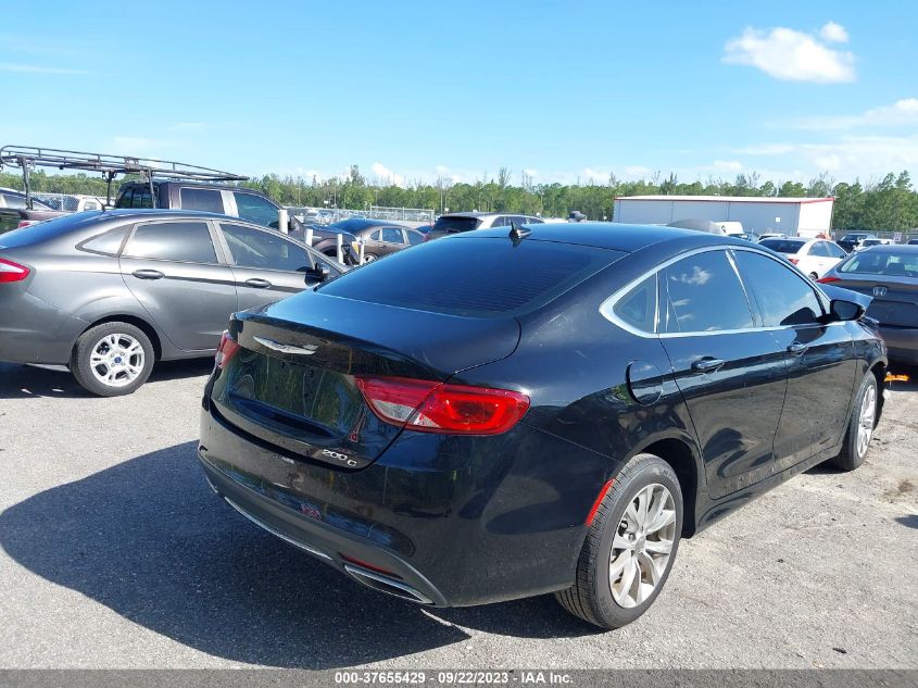 2016 Chrysler 200 C VIN: 1C3CCCCG3GN123002 Lot: 37655429