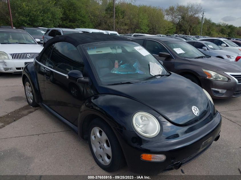 2003 Volkswagen New Beetle Convertible Gls VIN: 3VWCK21Y83M321015 Lot: 37997317