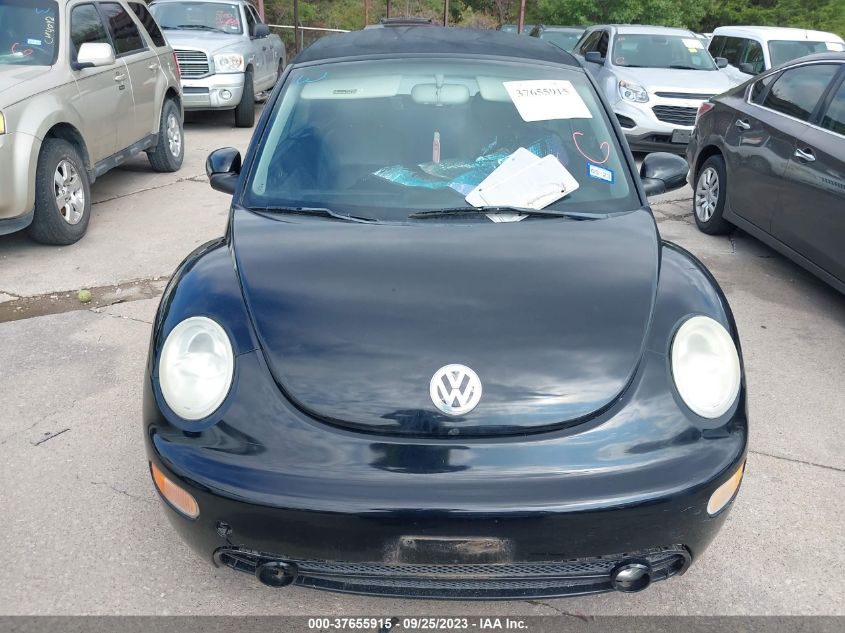 2003 Volkswagen New Beetle Convertible Gls VIN: 3VWCK21Y83M321015 Lot: 37997317