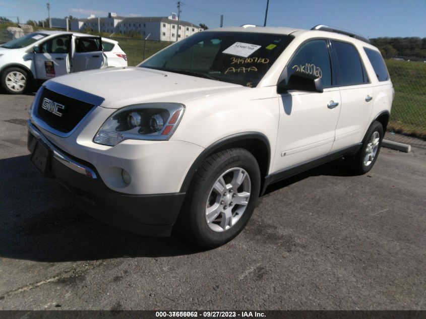 2009 GMC Acadia Sle-1 VIN: 1GKER13DX9J201349 Lot: 37656062