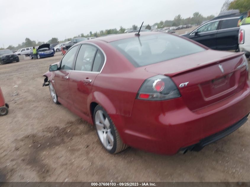 2009 Pontiac G8 Gt VIN: 6G2EC57YX9L300685 Lot: 37656103