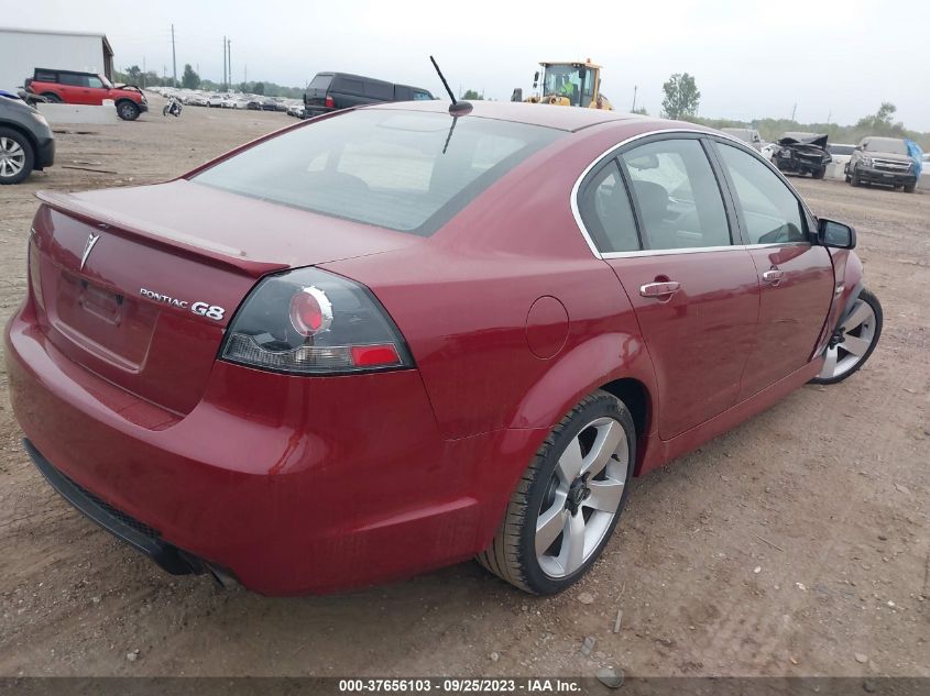 2009 Pontiac G8 Gt VIN: 6G2EC57YX9L300685 Lot: 37656103