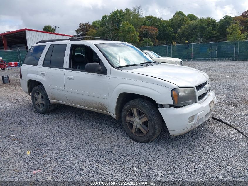 2007 Chevrolet Trailblazer Lt VIN: 1GNDT13S872145188 Lot: 37656150