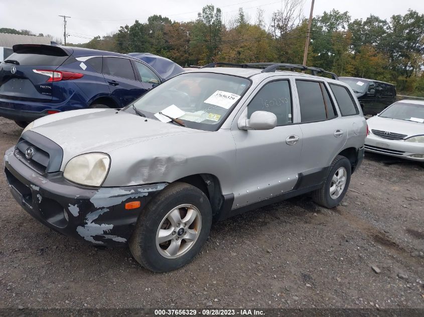 2005 Hyundai Santa Fe Gls VIN: KM8SC13D25U931969 Lot: 37656329