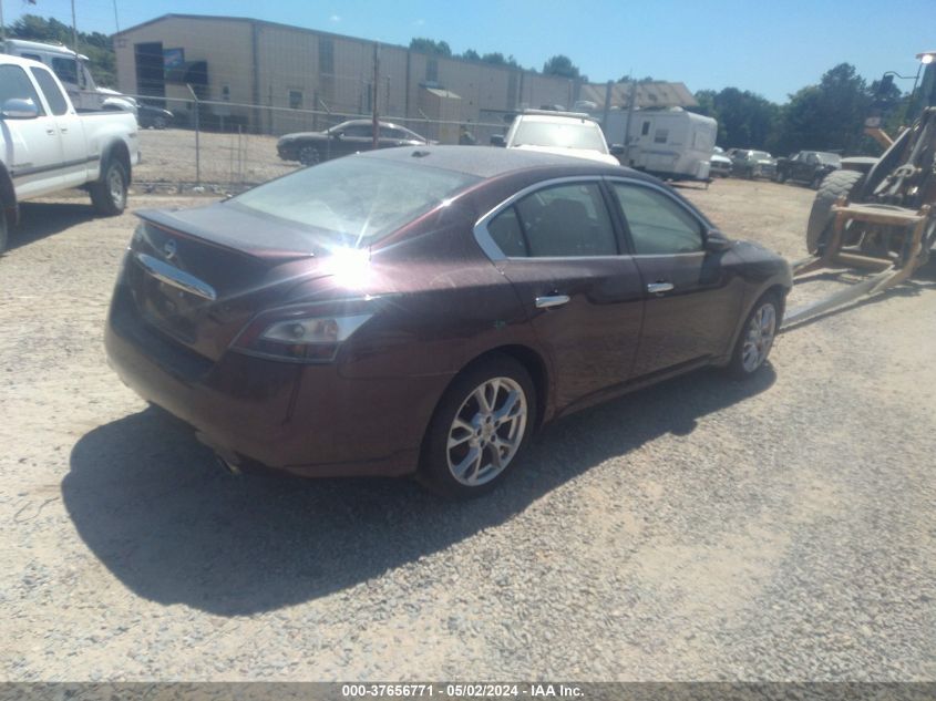 1N4AA5APXEC470672 2014 Nissan Maxima 3.5 Sv