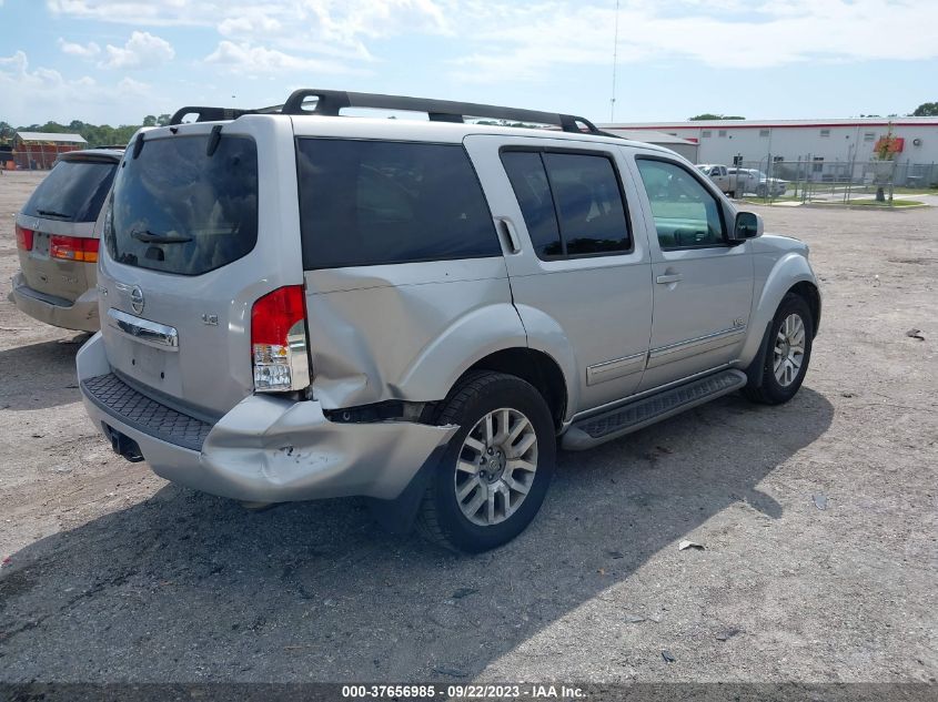 2008 Nissan Pathfinder Le VIN: 5N1BR18A28C631825 Lot: 37656985