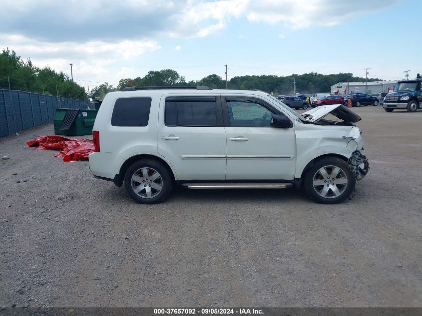 2015 Honda Pilot Touring VIN: 5FNYF4H90FB053545 Lot: 37657092