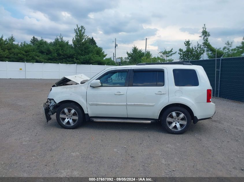 2015 Honda Pilot Touring VIN: 5FNYF4H90FB053545 Lot: 37657092