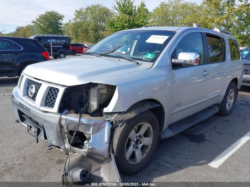 2006 Nissan Armada Se VIN: 5N1AA08B46N722747 Lot: 37657234