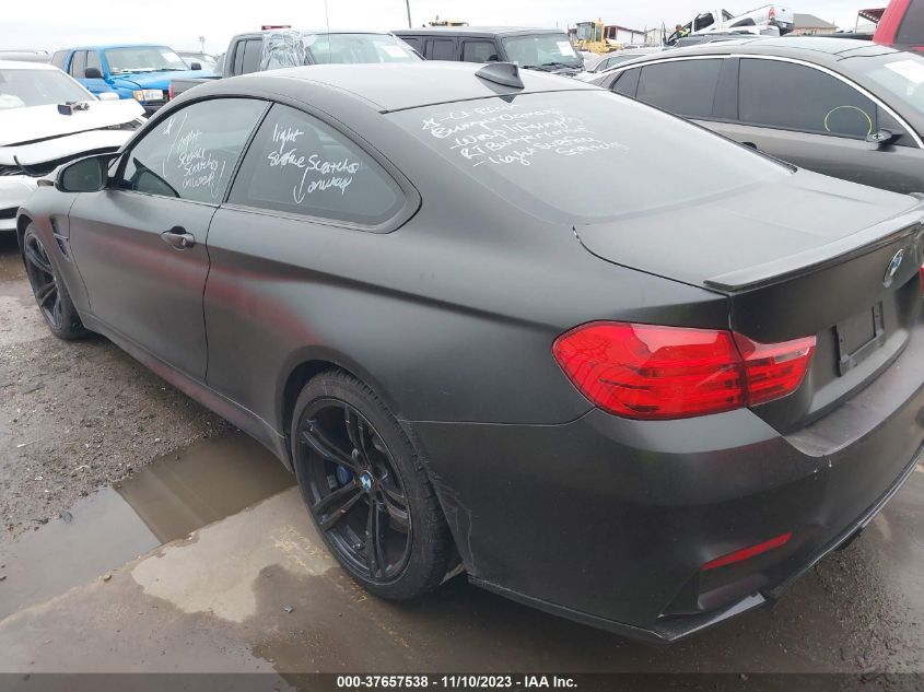 2017 BMW M4 VIN: WBS3R9C30HA014377 Lot: 37657538