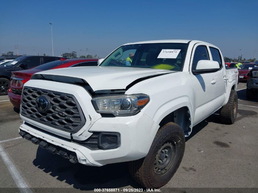 2022 Toyota Tacoma Double Cab/Sr/Sr5/Trd Spo VIN: 3TMCZ5AN4NM455870 Lot: 38054829