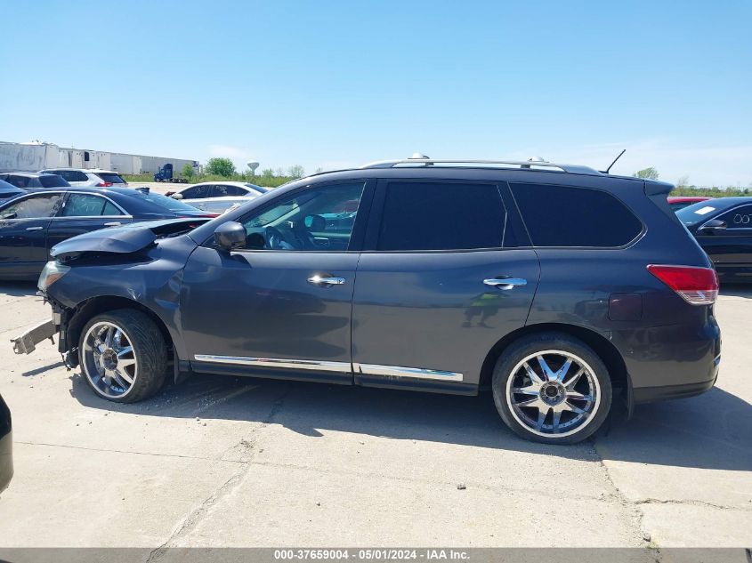 2014 Nissan Pathfinder Platinum VIN: 5N1AR2MM3EC624217 Lot: 37659004