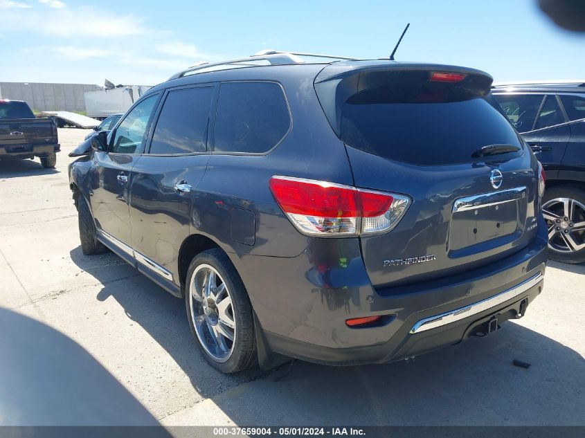 2014 Nissan Pathfinder Platinum VIN: 5N1AR2MM3EC624217 Lot: 37659004