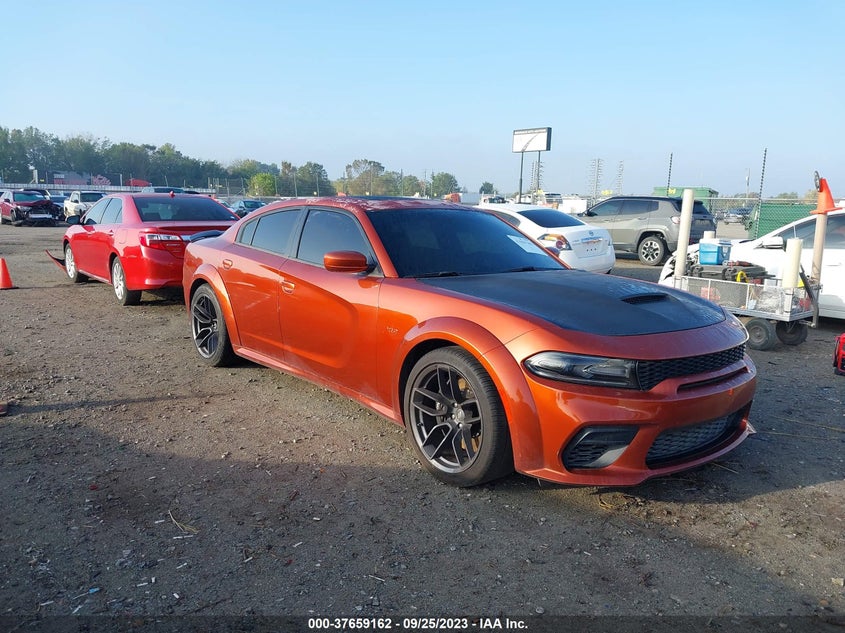 2021 Dodge Charger Scat Pack Widebody Rwd VIN: 2C3CDXGJ3MH550923 Lot: 37659162