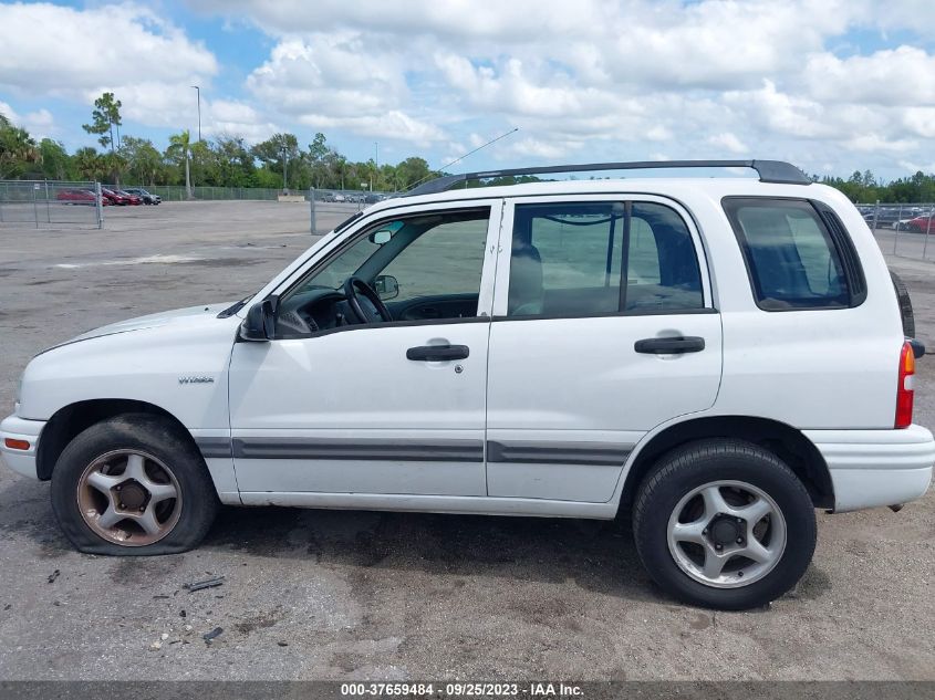 2001 Suzuki Vitara Jls/Js VIN: 2S3TE52V616104569 Lot: 37659484